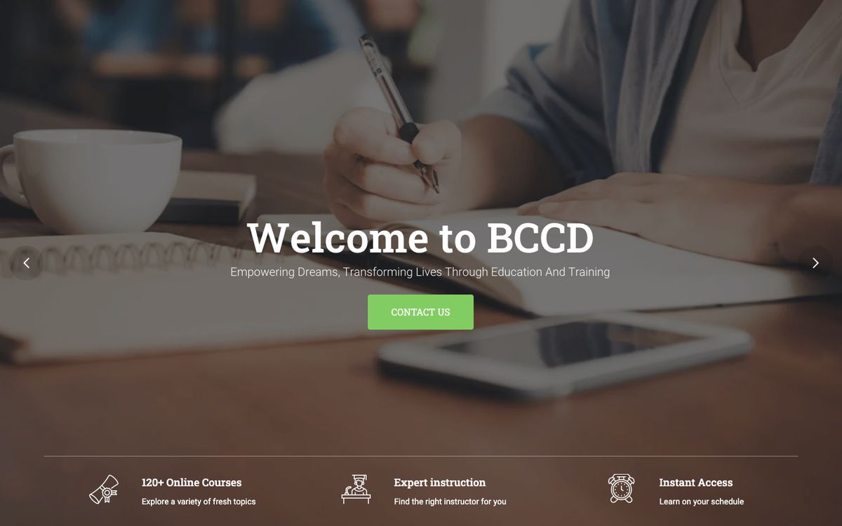 BCCD British College of Career Development website